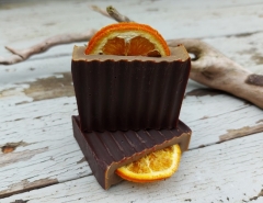 Schoko-Orangen Seife